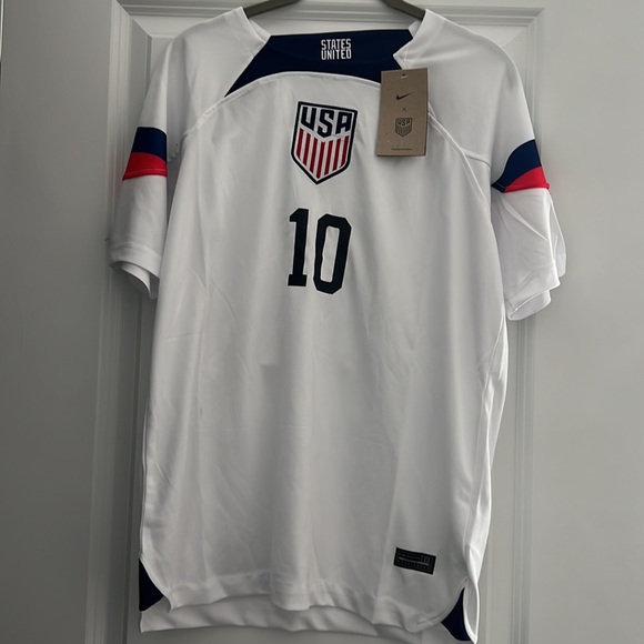 Nike Other - Nike USA Home Men's Authentic World Cup Soccer Jersey 10